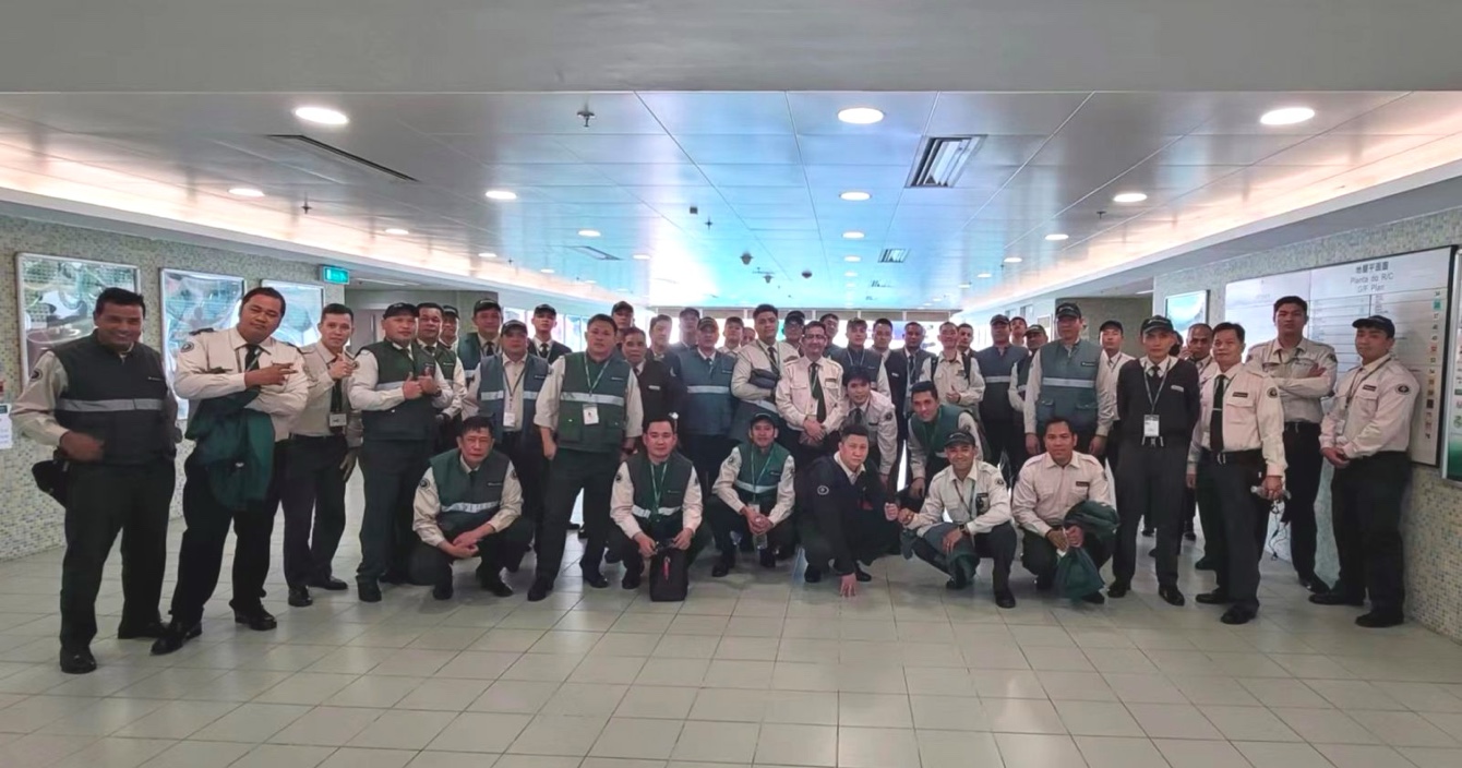 云顶国际yd2333科子公司Guardforce澳门卫安为2023银河娱乐澳门国际马拉松活动保驾护航